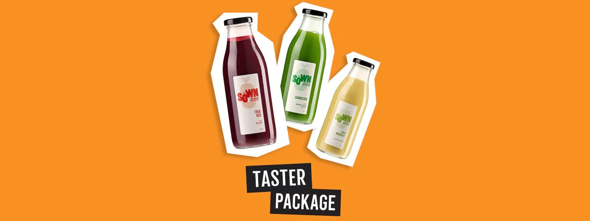 ‏‏‎ ‎Taster Juice Package